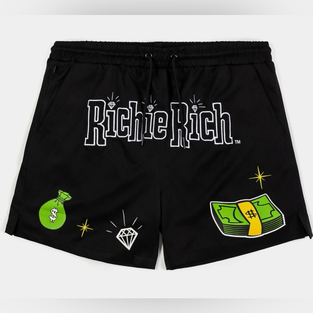 Show Palace x Richie Rich shorts